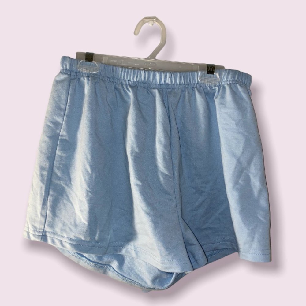 Blue Sweatshorts